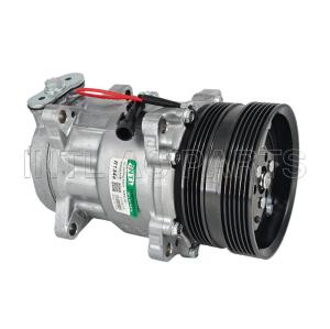 ALK093 0100K093 7V16 6+4PK 129MM 12V ac compressor for ALFAROME 155 8437501 853750N 71721743 60571123 60601092