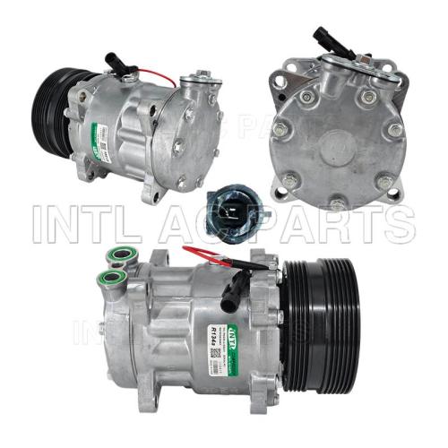 ALK093 0100K093 7V16 6+4PK 129MM 12V ac compressor for ALFAROME 155 8437501 853750N 71721743 60571123 60601092