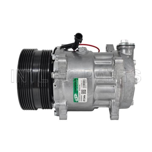 ALK093 0100K093 7V16 6+4PK 129MM 12V ac compressor for ALFAROME 155 8437501 853750N 71721743 60571123 60601092