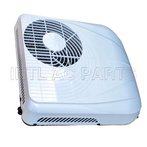 Overhead all-in-one parking air conditioner RV Light Truck White 12V