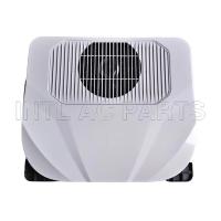 New model car roof mounted integrated machine(Three brushless) White 12V electric air conditioner
