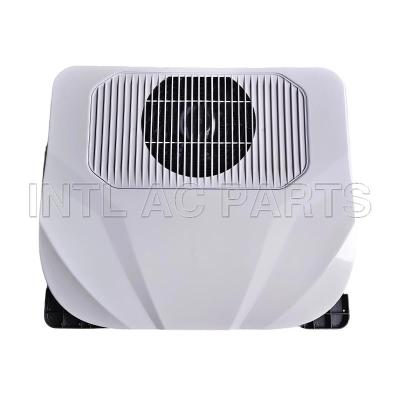 New model car roof mounted integrated machine(Three brushless) White 12V electric air conditioner