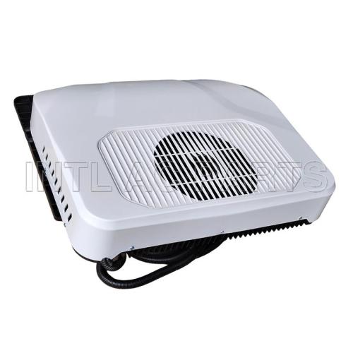 New model car roof mounted integrated machine(Three brushless) White 12V electric air conditioner