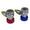 Aluminum Manifold Gauge Hose and Coupler Set Ordinary 134A Adjustable Quick Connector