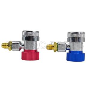 Aluminum Manifold Gauge Hose and Coupler Set Ordinary 134A Adjustable Quick Connector