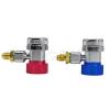 Aluminum Manifold Gauge Hose and Coupler Set Ordinary 134A Adjustable Quick Connector