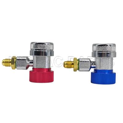Aluminum Manifold Gauge Hose and Coupler Set Ordinary 134A Adjustable Quick Connector