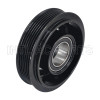 Auto Air Conditioning Magnetic Clutch Pulley for Sanden 7H15 709 6PK 24V