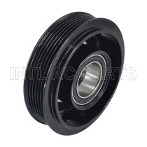 Auto Air Conditioning Magnetic Clutch Pulley for Sanden 7H15 709 6PK 24V