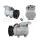 10PA17C 7PK 120-124MM 12V 15.4/18MM auto ac compressor for Jaguar XK8 XKR X100  MCA7300AE 447300-5380 4471703638 32548G 447170-3630