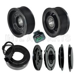 7H15 12V 12pk 125-130mm Car air compressor clutch for Caterpillar