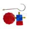 High Pressure Manifold Gauge R134a R404a R22 R410a Manometer with Valve A/C Air Conditioning