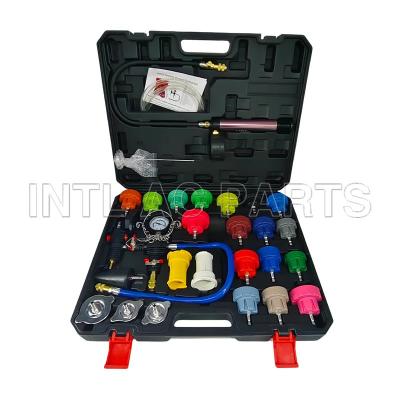 Universal Cooling System Radiator Pressure Tester Head Gasket Test Leak Detector（28PCS)