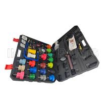 Universal Cooling System Radiator Pressure Tester Head Gasket Test Leak Detector（28PCS)
