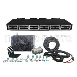 BEU-848L Single-cooling electric integrated unit (LHD O-RING) 12V Electric air conditioner evaporator assembly kit