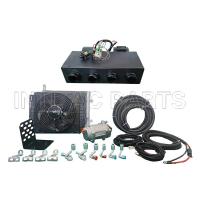 BEU-404 warm and cold electric integrated unit (LHD O-RING) 12V Electric air conditioner evaporator assembly kit