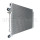 Auto A/C Condenser VW Constellation 2017> Fluxo Paralelo OEM: 2T2820413 RC.650.539