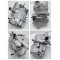 ES14C New AC Electric Compressor for TOYOTA Corolla Axio 2015 042200-1550 042200-1090 88370-12010 88370-12011 88370-12060