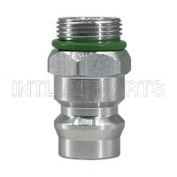 M15x1 UNF R12/R134a Auto air conditioner Aluminum valve seat hose fittings valve seat hose adapter hose connector hose coupling IS403027 RC 470.018