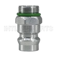 M15x1 UNF R12/R134a Auto air conditioner Aluminum valve seat hose fittings valve seat hose adapter hose connector hose coupling IS403027 RC 470.018