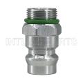 M15x1 UNF R12/R134a Auto air conditioner Aluminum valve seat hose fittings valve seat hose adapter hose connector hose coupling IS403027 RC 470.018
