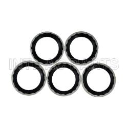 5PCS 25.4*17.4*1.3mm NBR GREEN/BLACK Oil Seal Gasket