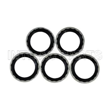 5PCS 25.4*17.4*1.3mm NBR GREEN/BLACK Oil Seal Gasket
