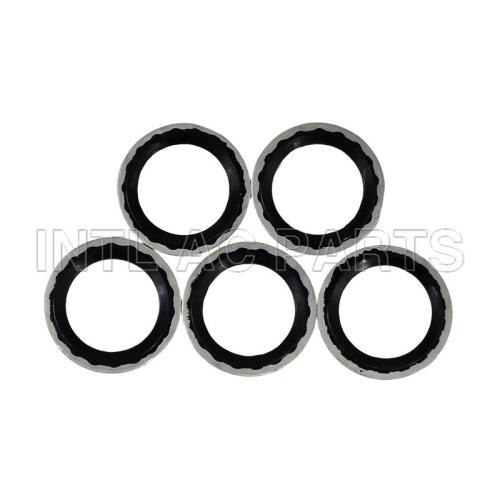 5PCS 25.4*17.4*1.3mm NBR GREEN/BLACK Oil Seal Gasket
