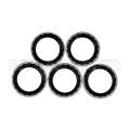 5PCS 25.4*17.4*1.3mm NBR GREEN/BLACK Oil Seal Gasket