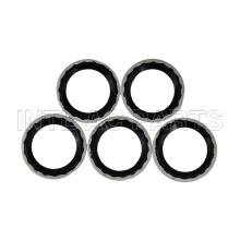 5PCS 25.4*17.4*1.3mm NBR GREEN/BLACK Oil Seal Gasket