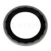 5PCS 25.4*17.4*1.3mm NBR GREEN/BLACK Oil Seal Gasket