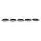 5PCS 25.4*17.4*1.3mm NBR GREEN/BLACK Oil Seal Gasket