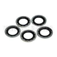 5PCS 19.2*11.2*1.3mm NBR GREEN BLACK Oil Seal Gasket
