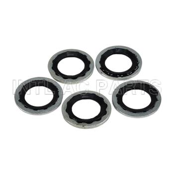 5PCS 19.2*11.2*1.3mm NBR GREEN BLACK Oil Seal Gasket