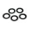 5PCS 19.2*11.2*1.3mm NBR GREEN BLACK Oil Seal Gasket