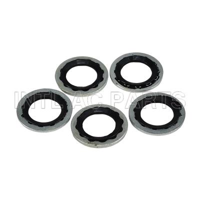 5PCS 19.2*11.2*1.3mm NBR GREEN BLACK Oil Seal Gasket