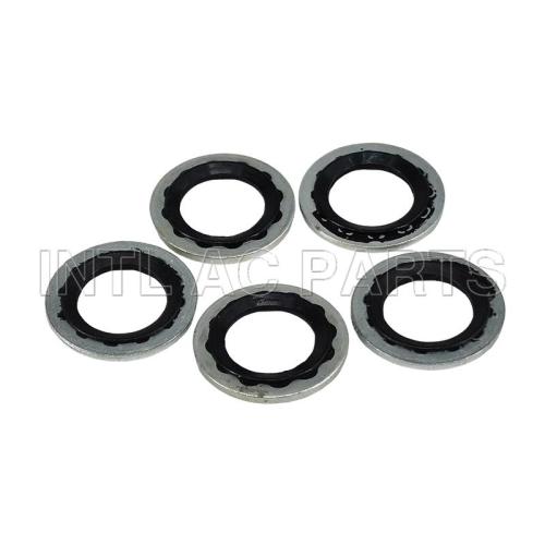 5PCS 19.2*11.2*1.3mm NBR GREEN BLACK Oil Seal Gasket