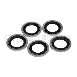 5PCS 19.2*11.2*1.3mm NBR GREEN BLACK Oil Seal Gasket