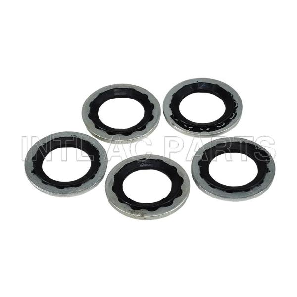 5PCS 19.2*11.2*1.3mm NBR GREEN BLACK Oil Seal Gasket