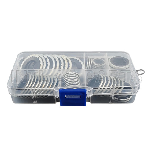 Shaft Seal Kits Gasket Combination Set 6 types, 10 pieces of each type ( 60PCS)