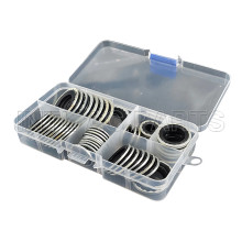Shaft Seal Kits Gasket Combination Set 6 types, 10 pieces of each type ( 60PCS)