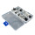 Shaft Seal Kits Gasket Combination Set 6 types, 10 pieces of each type ( 60PCS)