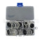Shaft Seal Kits Gasket Combination Set 6 types, 10 pieces of each type ( 60PCS)