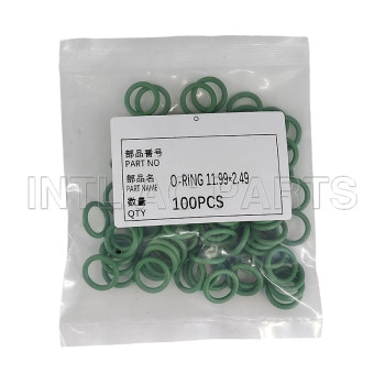 Grueso Verde GM DA6 SD505 / 507 / TR70 / TR90 Compressor O-Ring 12*2.5mm