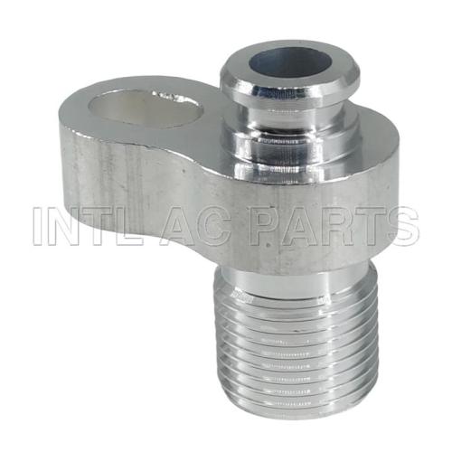 Aluminum Hose Fitting #8 13/32 R134a Compressor Fitting (R134A MOUNT )