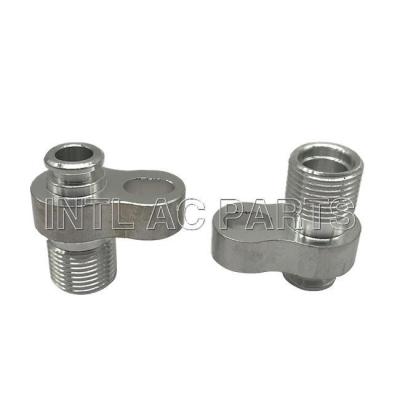Aluminum Hose Fitting #8 13/32 R134a Compressor Fitting (R134A MOUNT )