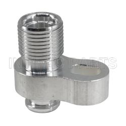 Aluminum Hose Fitting #8 13/32 R134a Compressor Fitting (R134A MOUNT )