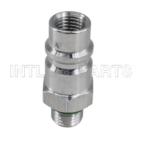 R134a M9 Auto Air Conditioner Aluminum Hose Adapter Connector 1/8-27UNF
