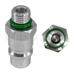 R134a M9 Auto Air Conditioner Aluminum Hose Adapter Connector 1/8-27UNF