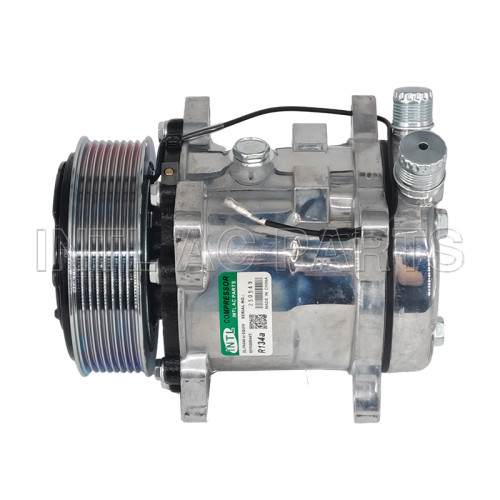Universal Air Conditioner AC Compressor Sanden 507 5H11 6328 / PV8 119mm 12V CO 6328